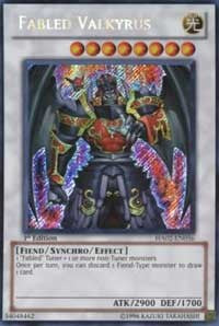 Fabled Valkyrus [HA02-EN056] Secret Rare | Mega City Incorporated