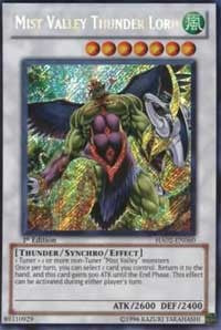 Mist Valley Thunder Lord [HA02-EN060] Secret Rare | Mega City Incorporated