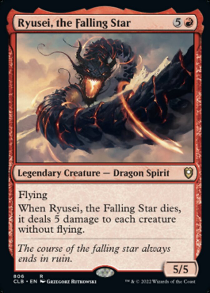 Ryusei, the Falling Star [Commander Legends: Battle for Baldur's Gate] | Mega City Incorporated