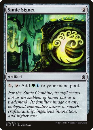 Simic Signet [Commander Anthology] | Mega City Incorporated