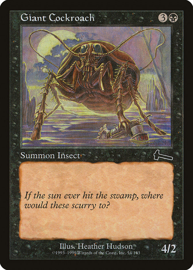 Giant Cockroach [Urza's Legacy] | Mega City Incorporated