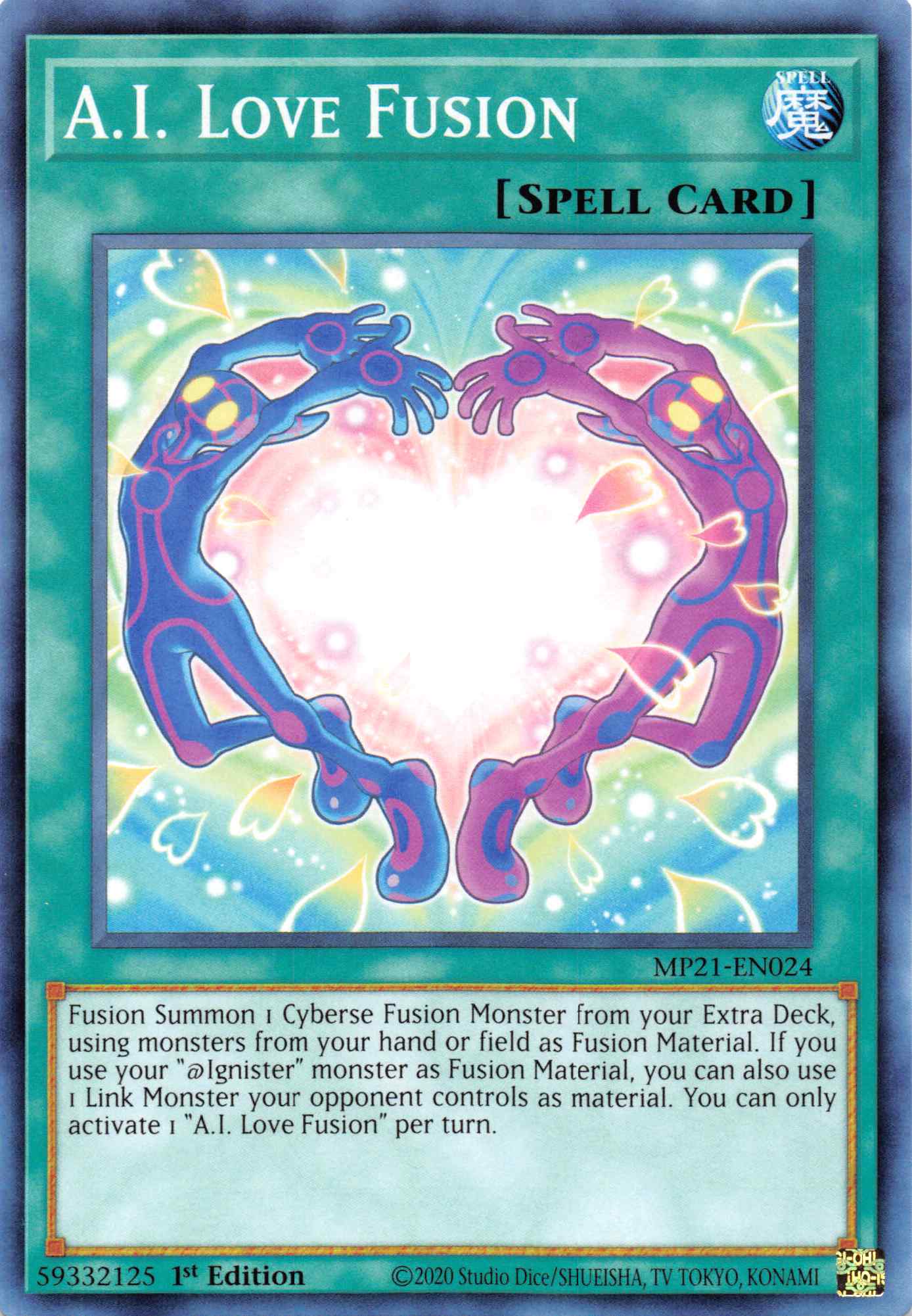 A.I. Love Fusion [MP21-EN024] Common | Mega City Incorporated