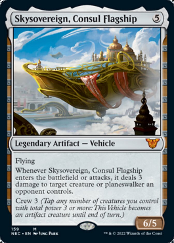 Skysovereign, Consul Flagship [Kamigawa: Neon Dynasty Commander] | Mega City Incorporated