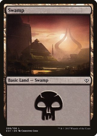 Swamp (99) [Archenemy: Nicol Bolas] | Mega City Incorporated