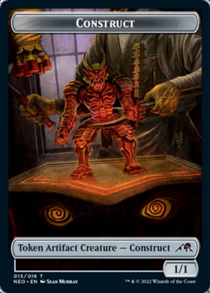 Construct Token (015) [Kamigawa: Neon Dynasty Tokens] | Mega City Incorporated