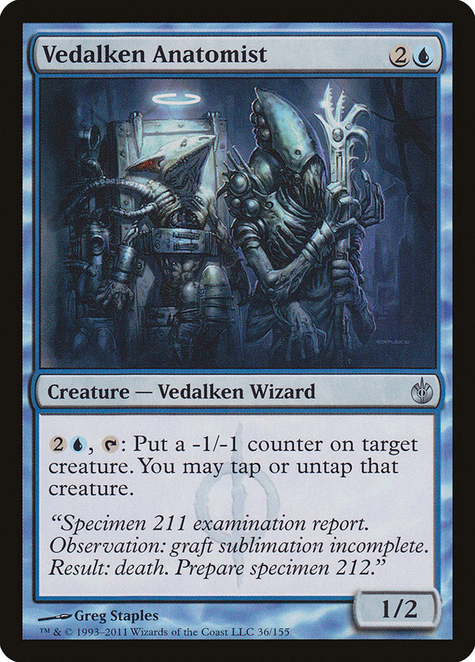 Vedalken Anatomist [Mirrodin Besieged] | Mega City Incorporated