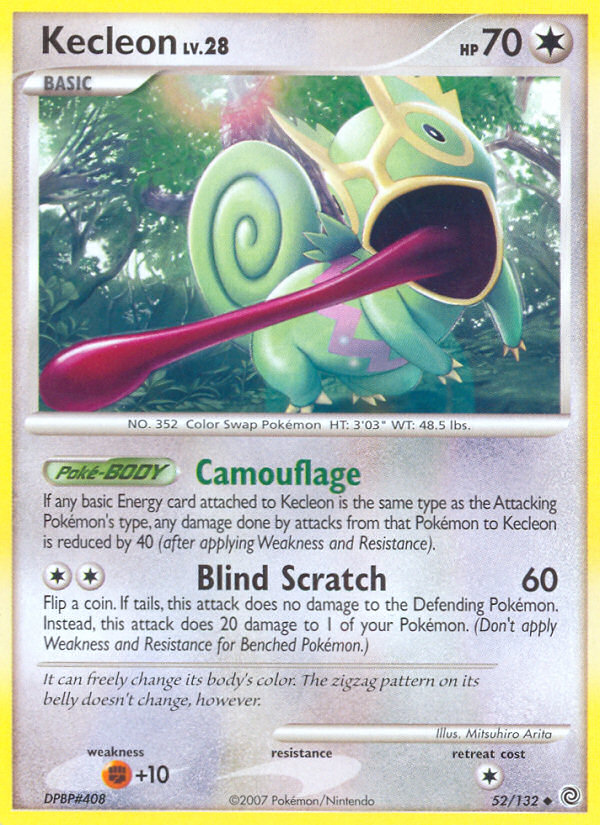 Kecleon (52/132) [Diamond & Pearl: Secret Wonders] | Mega City Incorporated