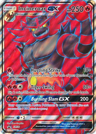 Incineroar GX (SM38) (Jumbo Card) [Sun & Moon: Black Star Promos] | Mega City Incorporated