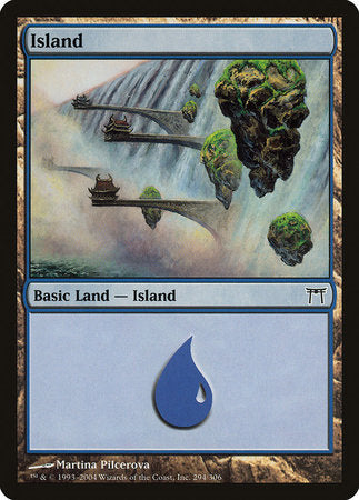 Island (294) [Champions of Kamigawa] | Mega City Incorporated