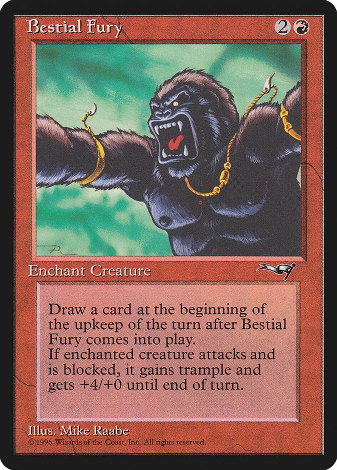 Bestial Fury (Looking Left) [Alliances] | Mega City Incorporated