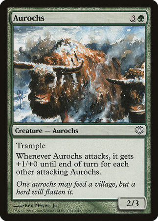 Aurochs [Coldsnap Theme Decks] | Mega City Incorporated