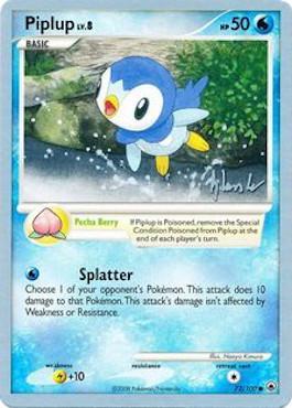 Piplup LV.8 (72/100) (Empotech - Dylan Lefavour) [World Championships 2008] | Mega City Incorporated