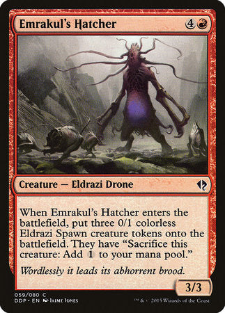 Emrakul's Hatcher [Duel Decks: Zendikar vs. Eldrazi] | Mega City Incorporated