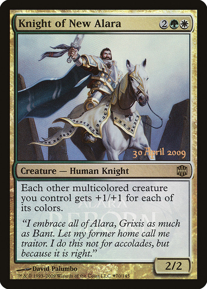 Knight of New Alara (Launch) [Alara Reborn Promos] | Mega City Incorporated