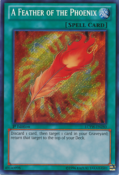 A Feather of the Phoenix [LCYW-EN280] Secret Rare | Mega City Incorporated