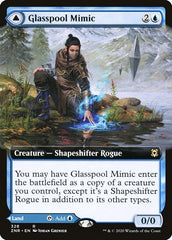 Glasspool Mimic // Glasspool Shore (Extended Art) [Zendikar Rising] | Mega City Incorporated