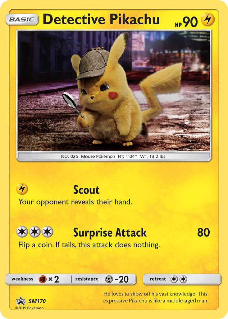 Detective Pikachu (SM170) [Sun & Moon: Black Star Promos] | Mega City Incorporated