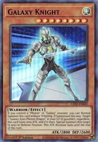 Galaxy Knight (Blue) [LDS2-EN049] Ultra Rare | Mega City Incorporated