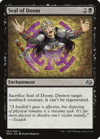 Seal of Doom [Modern Masters 2017] | Mega City Incorporated