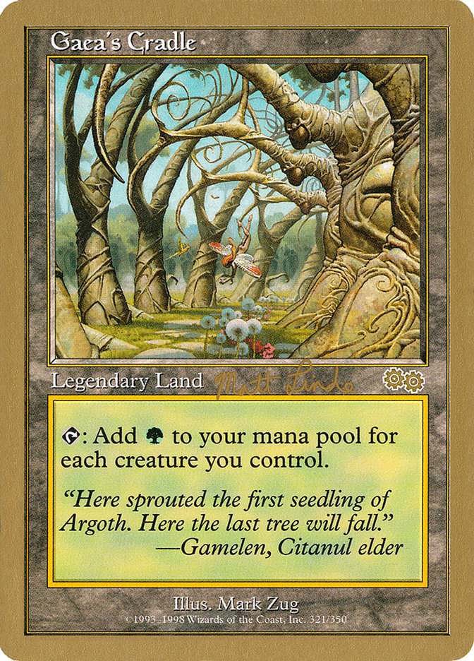 Gaea's Cradle (Matt Linde) [World Championship Decks 1999] | Mega City Incorporated