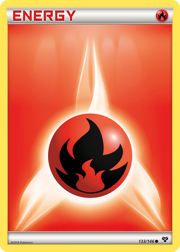 Fire Energy (133/146) [XY: Base Set] | Mega City Incorporated