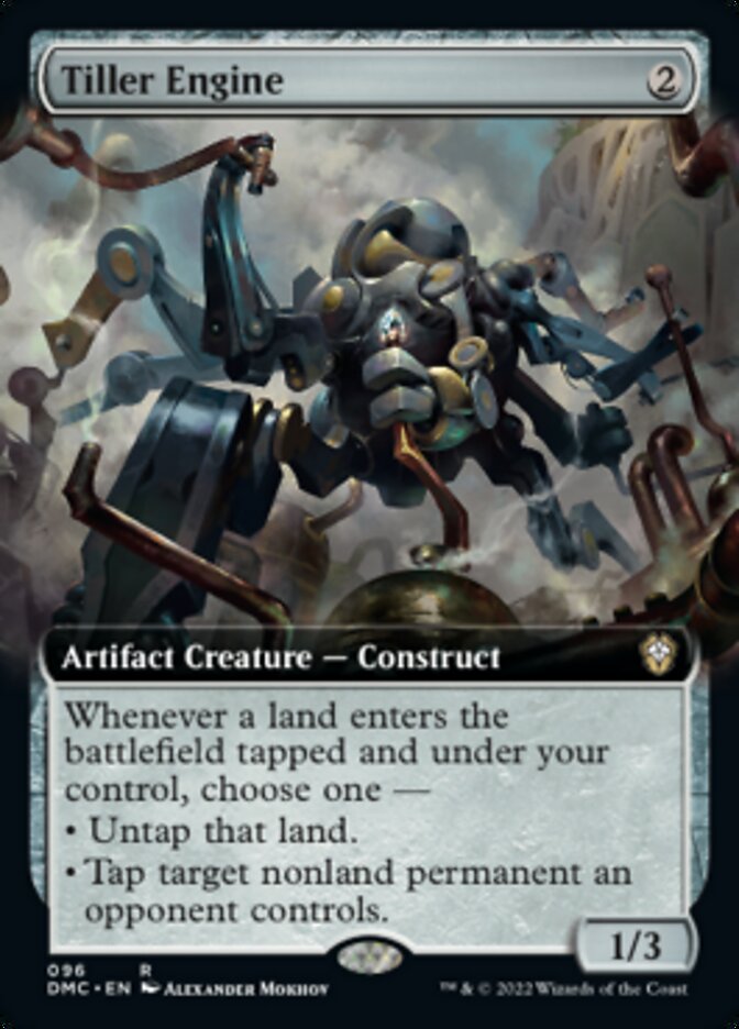 Tiller Engine (Extended Art) [Dominaria United Commander] | Mega City Incorporated