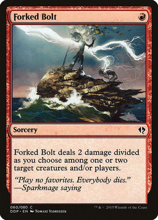 Forked Bolt [Duel Decks: Zendikar vs. Eldrazi] | Mega City Incorporated