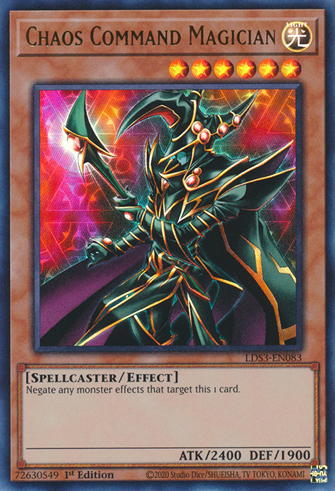 Chaos Command Magician [LDS3-EN083] Ultra Rare | Mega City Incorporated