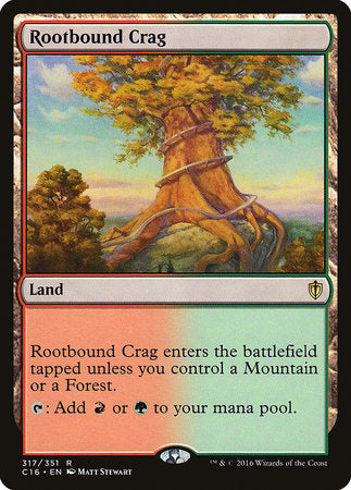 Rootbound Crag [Commander 2016] | Mega City Incorporated