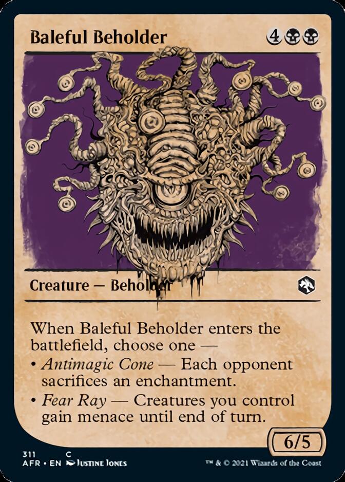 Baleful Beholder (Showcase) [Dungeons & Dragons: Adventures in the Forgotten Realms] | Mega City Incorporated