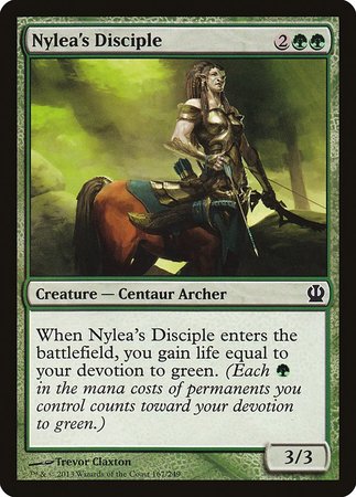 Nylea's Disciple [Theros] | Mega City Incorporated