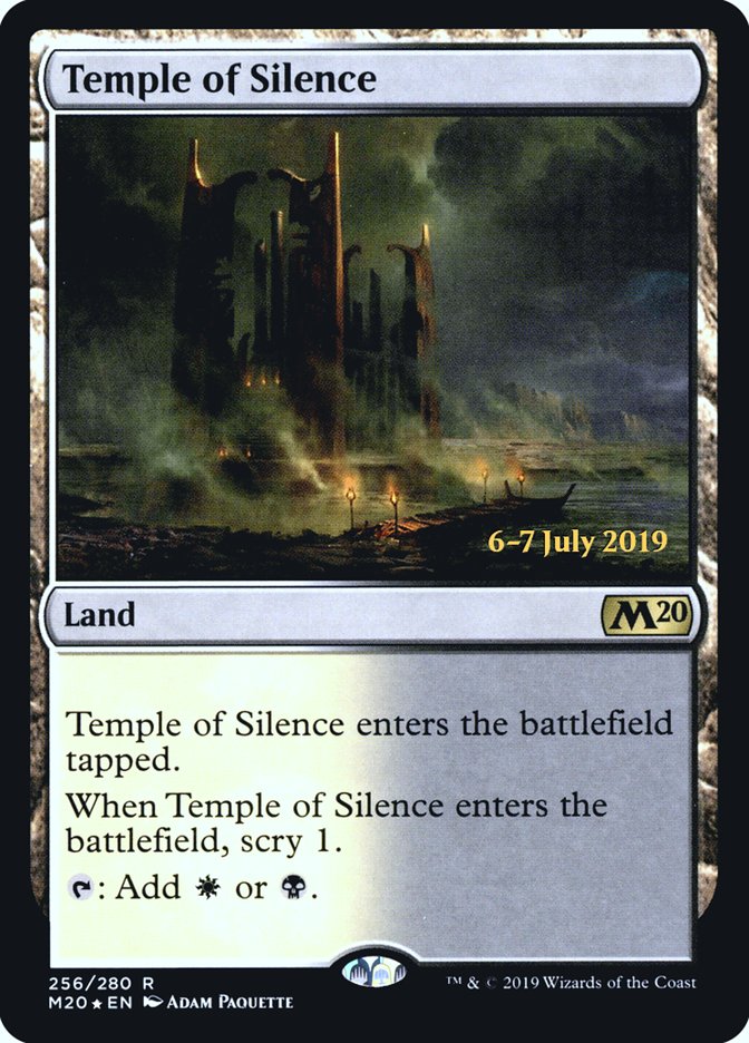 Temple of Silence  [Core Set 2020 Prerelease Promos] | Mega City Incorporated