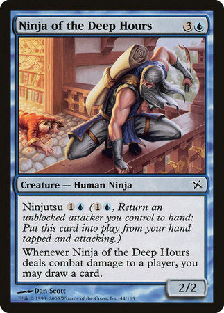 Ninja of the Deep Hours [Betrayers of Kamigawa] | Mega City Incorporated