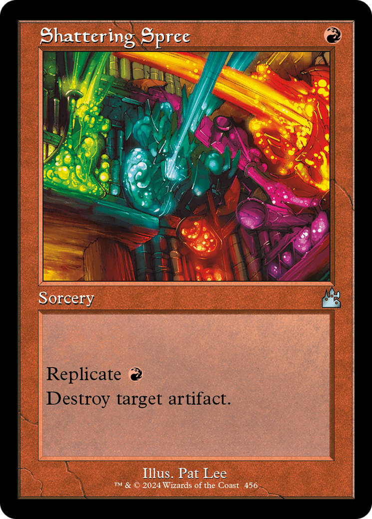 Shattering Spree (Retro Frame) [Ravnica Remastered] | Mega City Incorporated