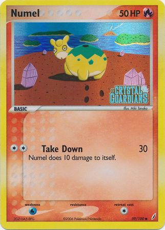 Numel (59/100) (Stamped) [EX: Crystal Guardians] | Mega City Incorporated