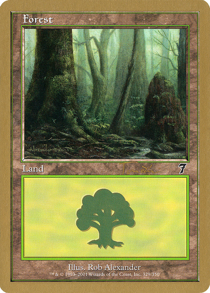 Forest (jt329) (Jan Tomcani) [World Championship Decks 2001] | Mega City Incorporated