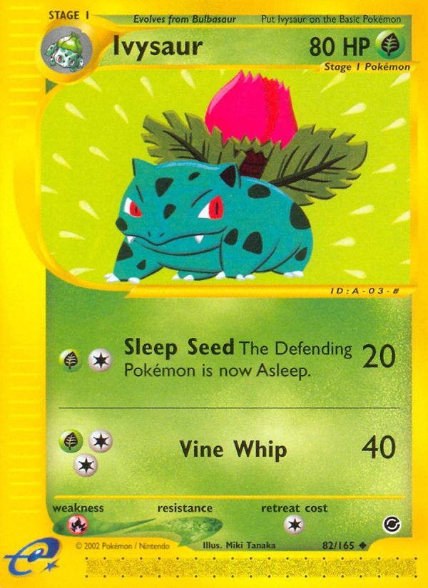 Ivysaur (82/165) [Expedition: Base Set] | Mega City Incorporated