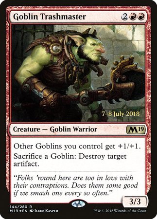 Goblin Trashmaster [Core Set 2019 Promos] | Mega City Incorporated