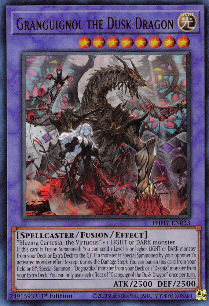 Granguignol the Dusk Dragon [PHHY-EN033] Ultra Rare | Mega City Incorporated