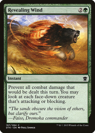 Revealing Wind [Dragons of Tarkir] | Mega City Incorporated