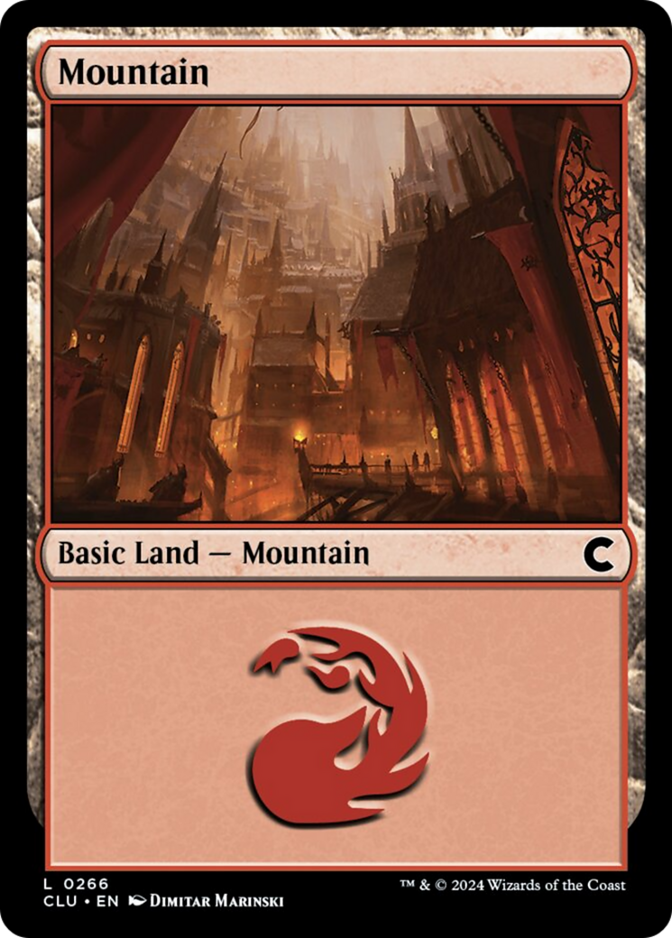 Mountain (0266) [Ravnica: Clue Edition] | Mega City Incorporated