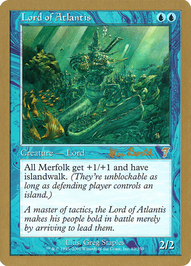 Lord of Atlantis (Alex Borteh) [World Championship Decks 2001] | Mega City Incorporated