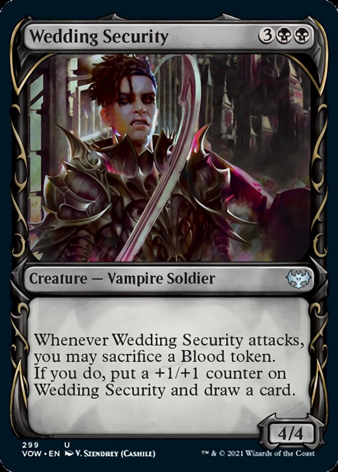 Wedding Security (Showcase Fang Frame) [Innistrad: Crimson Vow] | Mega City Incorporated