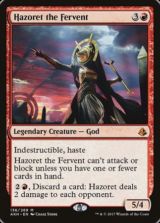 Hazoret the Fervent [Amonkhet] | Mega City Incorporated