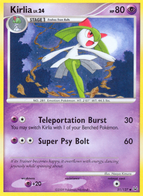 Kirlia (51/127) [Platinum: Base Set] | Mega City Incorporated