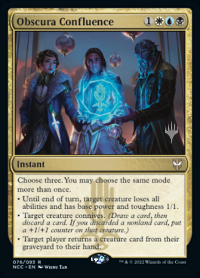 Obscura Confluence (Promo Pack) [Streets of New Capenna Commander Promos] | Mega City Incorporated