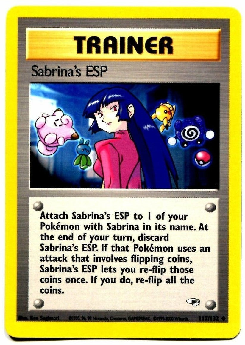 Sabrina's ESP (117/132) [Gym Heroes Unlimited] | Mega City Incorporated