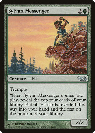 Sylvan Messenger [Duel Decks: Elves vs. Goblins] | Mega City Incorporated