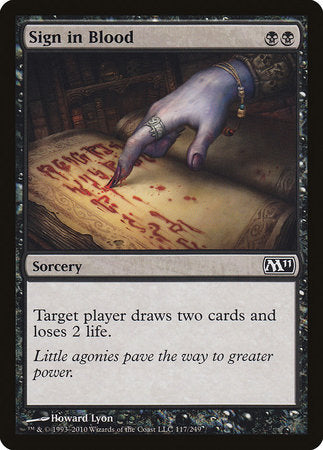 Sign in Blood [Magic 2011] | Mega City Incorporated