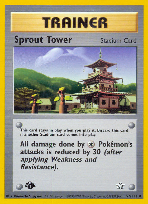 Sprout Tower (97/111) [Neo Genesis 1st Edition] | Mega City Incorporated